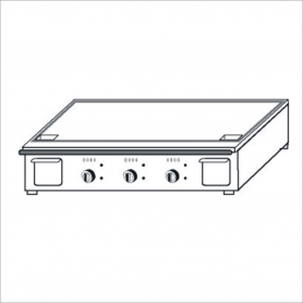 Гриль Teppan Yaki CASTA TEP3B/180E настольный